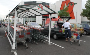 Un supermarché Auchan (illustration).