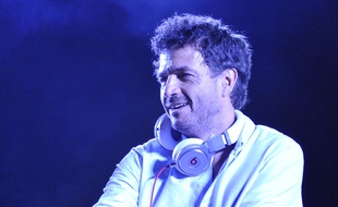 Philippe Cerboneschi, dit Zdar, au Nice Jazz Festival, en juillet 2014.