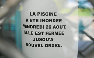 La machinerie était sous les eaux.