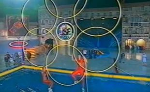 Une épreuve de «Jeux sans frontières» en 1998.