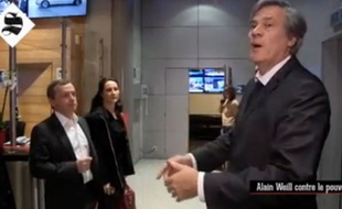 Stéphane Le Foll dans les locaux de BFMTV.