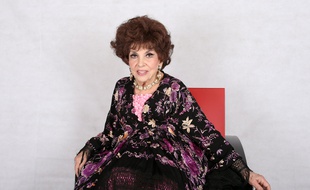 L'actrice Gina Lollobrigida