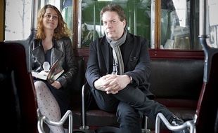 Douglas Kennedy à Paris, dimanche 23 mars 2014.