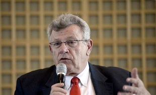 Le secrétaire d'Etat chargé du Budget Christian Eckert le 22 mai 2014 à Paris