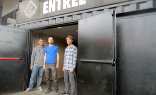 Philippe Bernard, Simon Boisson et Quentin Schneider, trois des quatres nouveaux gérants du lieu