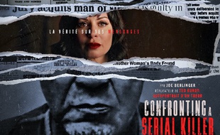 L'affiche de la série de documentaires Confronting a serial killer