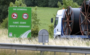 Des tests pour limiter la vitesse des poids-lourds sur autoroute avaient été lancés en 2009 sur certaine