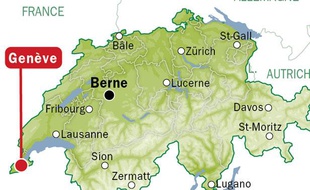 Localisation de Genève (Suisse).