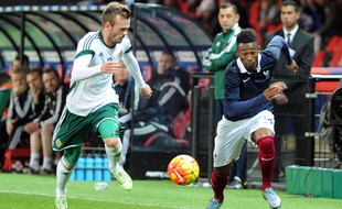 Georges-Kevin Nkoudou avec les Espoirs