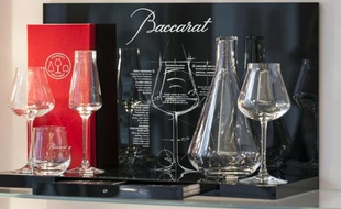 Des verres de la cristallerie de Baccarat.