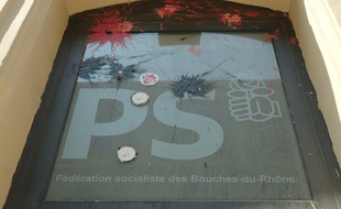 Le siège de la fédération du PS des Bouches-du-Rhône.