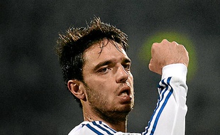 Le milieu lyonnais Clément Grenier.