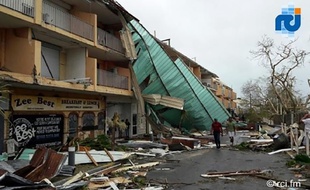 L'ouragan Irma s'est abattu Saint-Martin