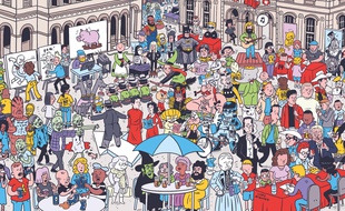Affiche du Lyon BD festival 2019