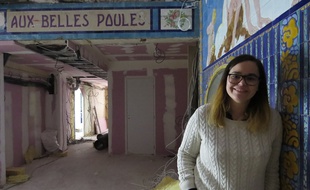 Caroline, 35 ans, a transformé les «Belles Poules» en une salle de réception