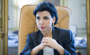 Rachida Dati dans son bureau de la mairie du 7e arrondissement de Paris, le 19 juin 2012.