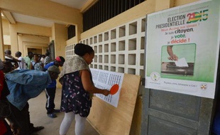 Un bureau de vote à Lomé le 25 avril 2015, jour de l'élection présidentielle