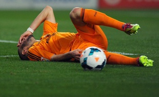 L'attaquant français du Real Madrid Karim Benzema, le 15 mars 2014.