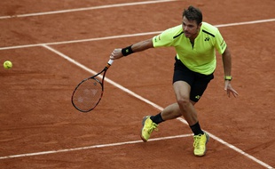 Stan Wawrinka, le 29 mai 2016 sur le Chatrier.