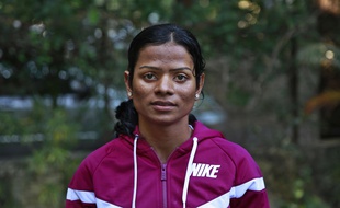 L'athlète indienne Dutee Chand, le 29 octobre 2014.