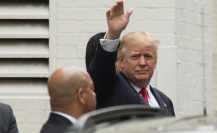 Le candidat républicain à la Maison Blanche Donald Trump à Washington, le 12 mai 2016