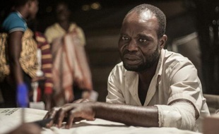 Un rescapé des violences xénophobes, soigné le 20 avril 2015 à Beirbridge en Afrique du Sud