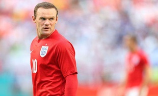 L'attaquant de la sélection anglaise Wayne Rooney.