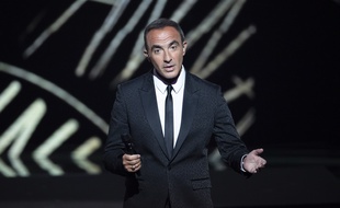 Nikos Aliagas lors de la cérémonie des NRJ Music Awards en novembre 2018.