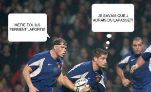 Humour à la RATP avant la coupe du monde de rugby...