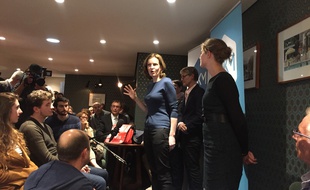 Nathalie Kosciusko-Morizet, candidate à la primaire à droite, le 10 octobre 2016 à Orléans.