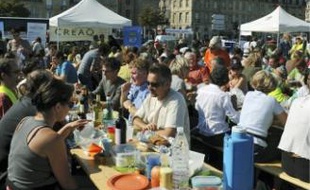 Environnement et changements climatiques en guise de plat du jour. Un régal !