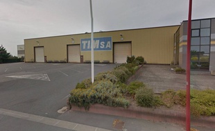 L'usine Tim près de Dunkerque.