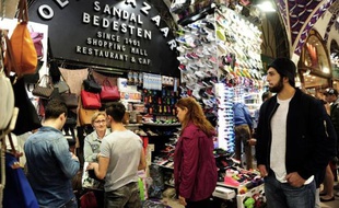 Le grand bazar d'Istanbul le 28 mai 2015