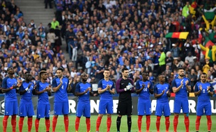 L'équipe de France, en 2016