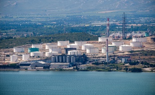 Le site LyondellBasell de Berre.