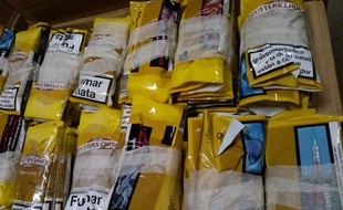 1,7 tonne de tabac à rouler a été saisie par les douaniers à la frontières espagnole