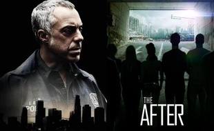 Des posters des séries «Bosch» et «The After», d'Amazon Studios.