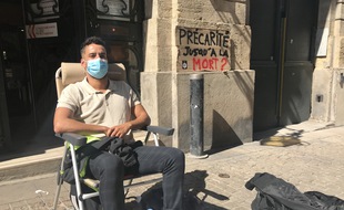 Mehdi est en grève de la faim depuis vendredi
