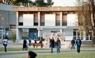 Campus de l'université de Bordeaux à Pessac. (Illustration)