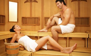Le sauna active la circulation sanguine.