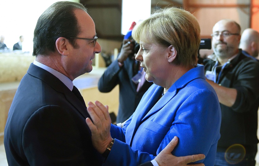 rencontre hollande merkel