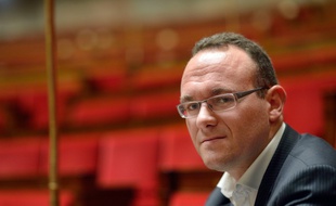 Damien Abad à l'Assemblée nationale en 2012.
