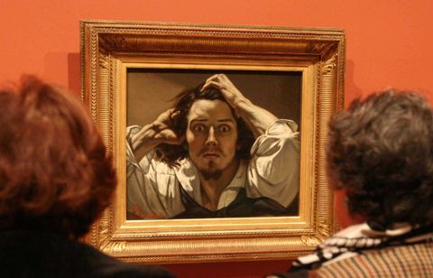 Le célèbre autoportrait de Courbet est de nouveau exposé au Musée d'Orsay