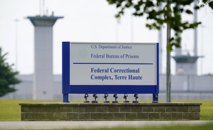 La prison de Terre Haute aux Etats-Unis, le 28 août 2020.
