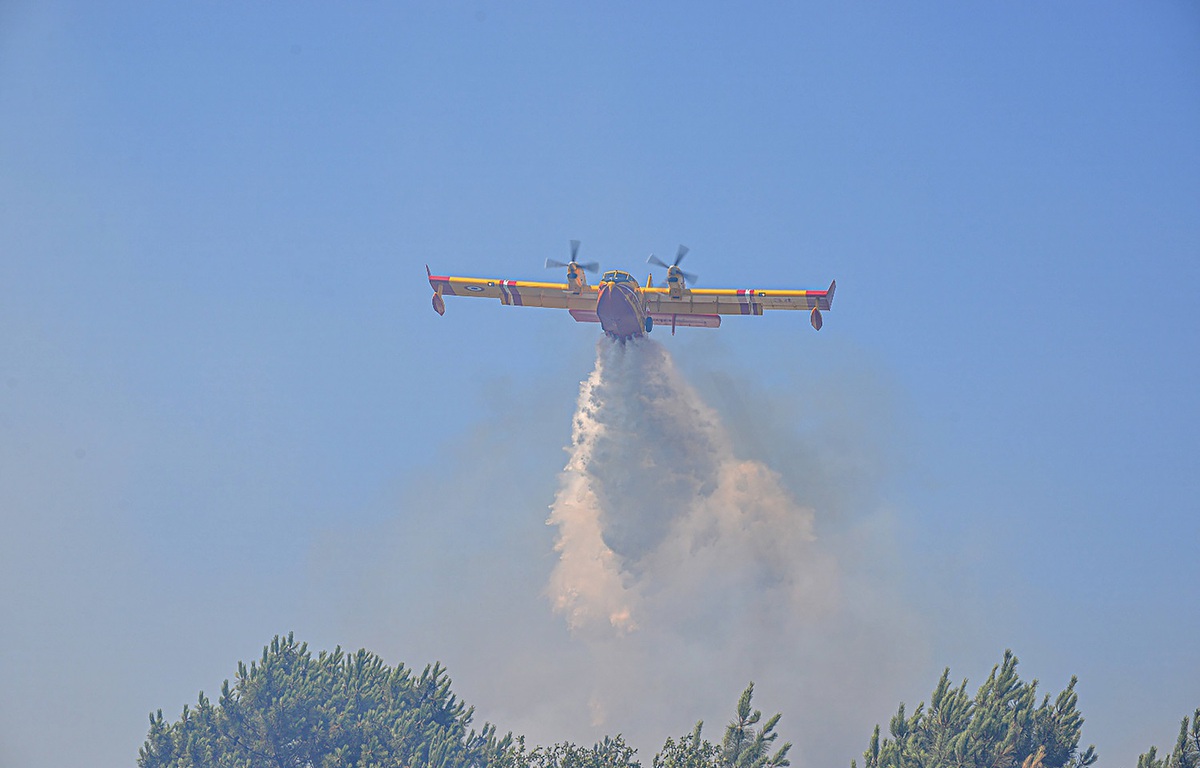 Incendies : Des conditions plutôt favorables pour la nuit à venir mais les feux ne sont toujours pas fixés en Gironde