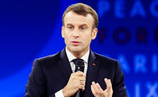 Emmanuel Macron, le 12 novembre 2019 à Paris.
