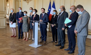 Le Secrétaire d'Etat en charge des affaires européennes, le 14 septembre à Strasbourg.