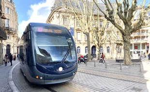 Tramway à Bordeaux
