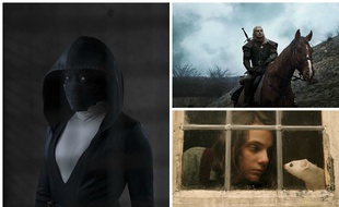 A gauche, Regina King dans «The Watchmen», à droite, Henry Cavill dans «The Witcher» et
Dafne Keen dans «His Dark Materials».