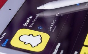 Illustration du réseau Snapchat.